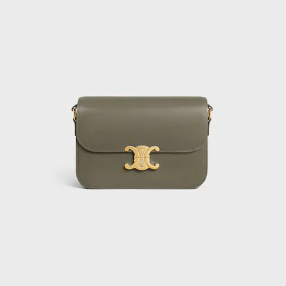 CLASSIQUE TRIOMPHE BAG IN shiny calfskin
