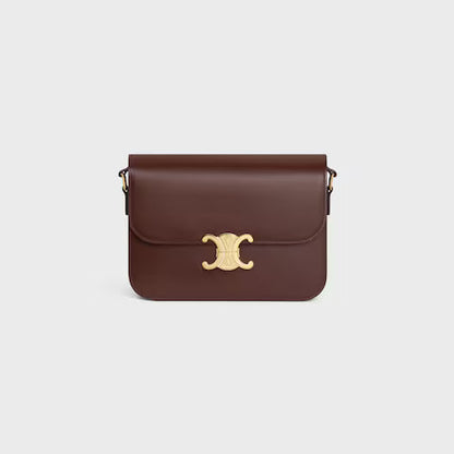 CLASSIQUE TRIOMPHE BAG IN shiny calfskin
