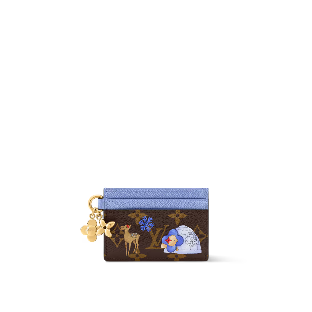 LV Charms Card Holder