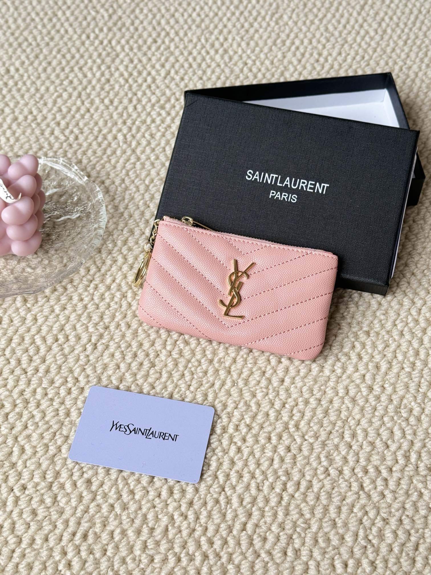 YSL Key Pouch