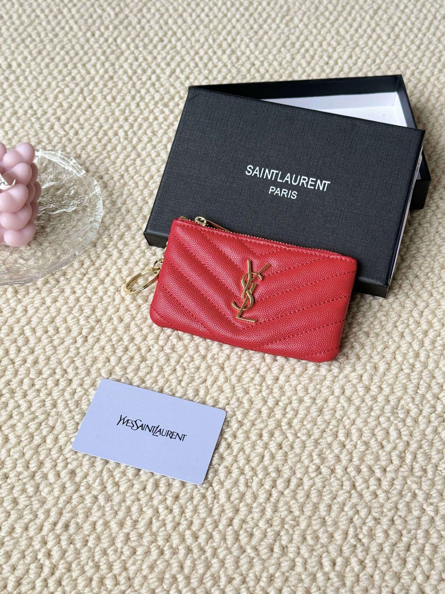 YSL Key Pouch