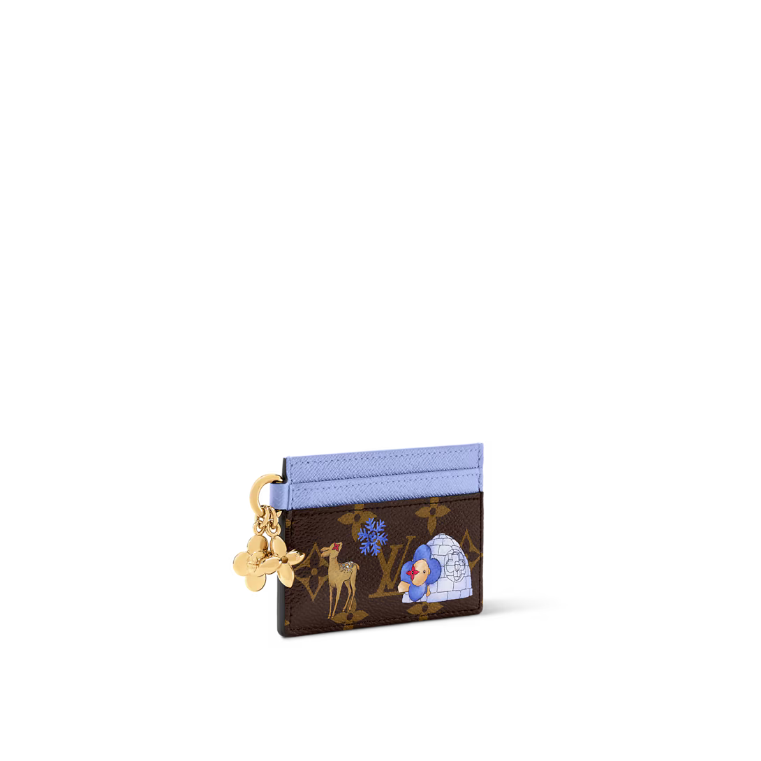 LV Charms Card Holder With Box