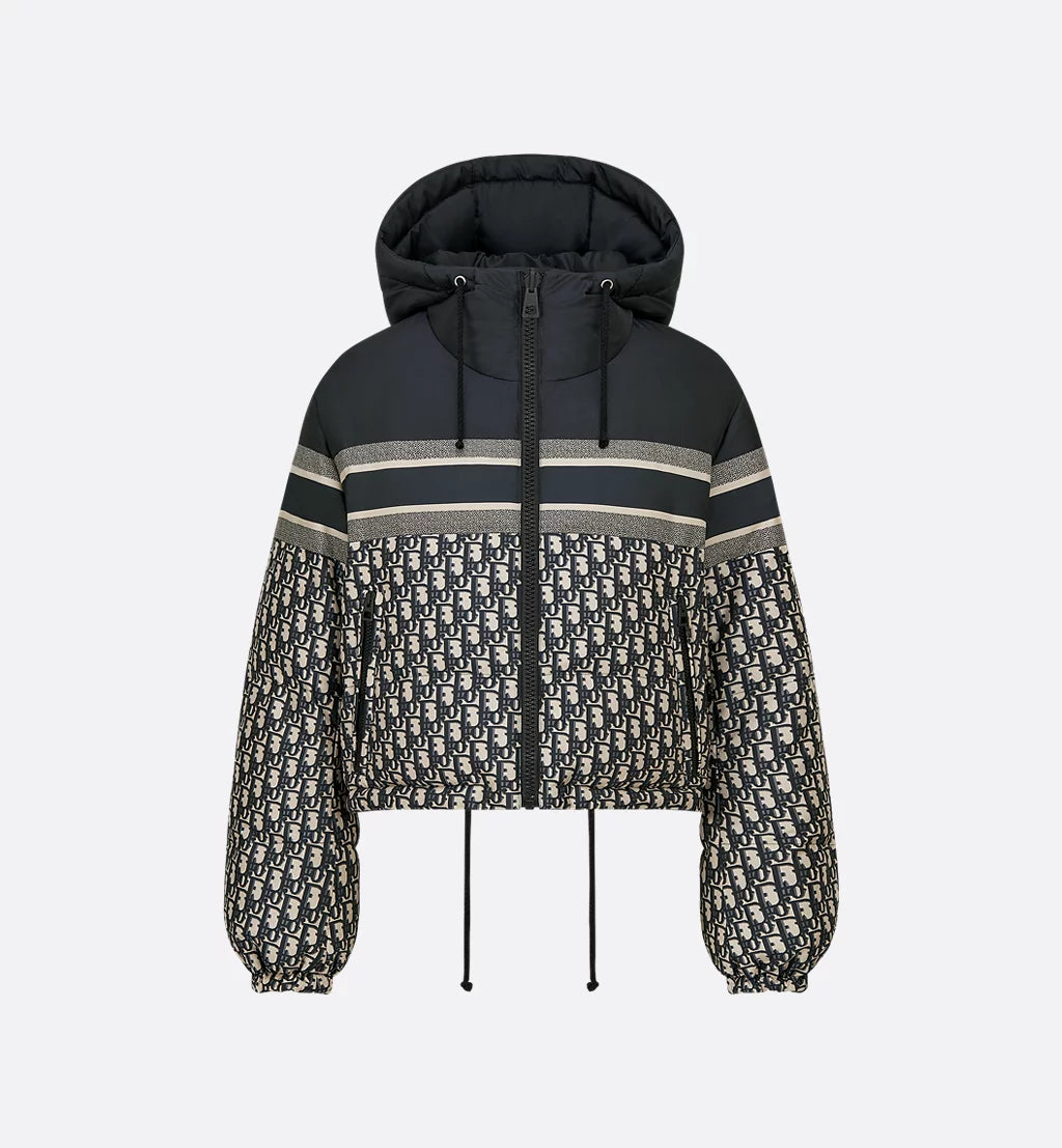 Reversible Cropped Puffer Jacket