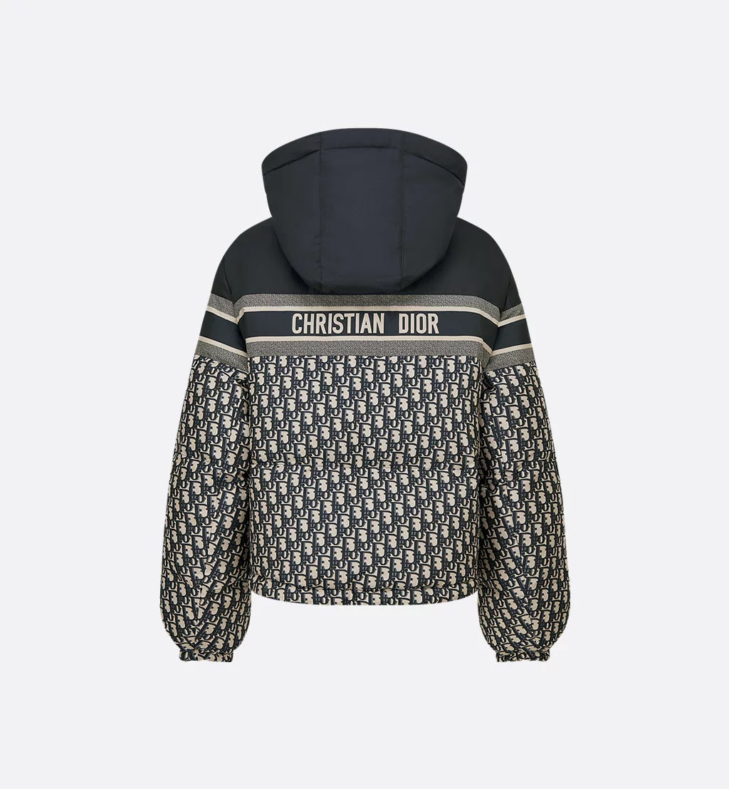 Reversible Cropped Puffer Jacket