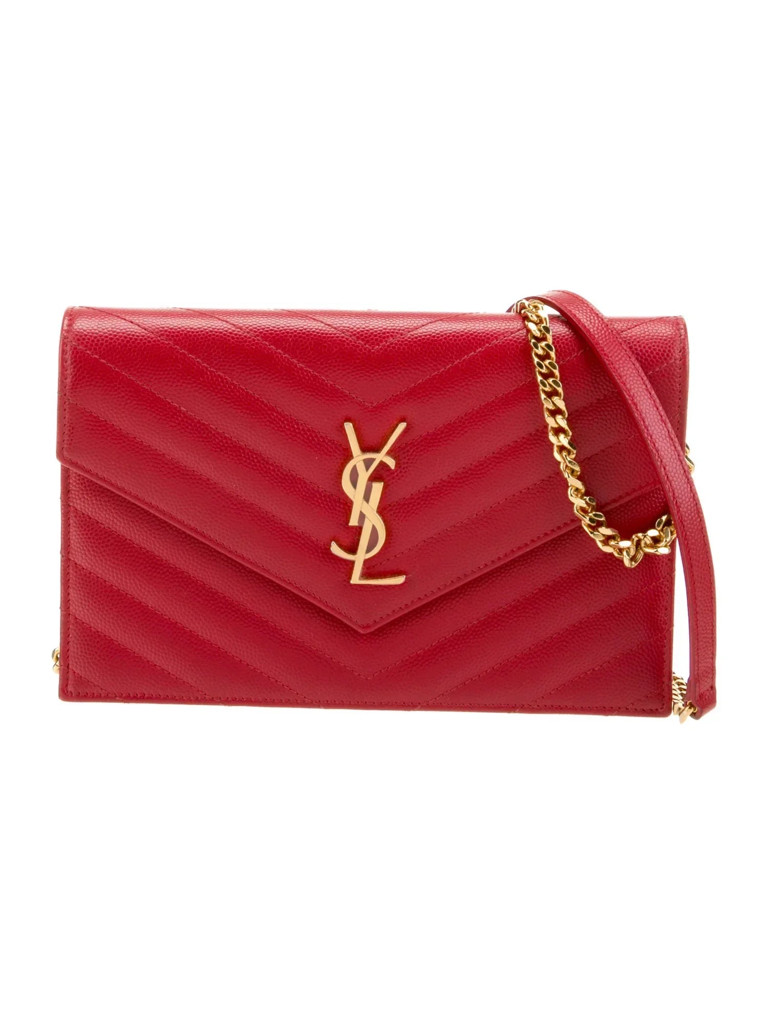 Cassandre Envelope Mini Matelasse Leather Shoulder Bag With Box Mirror Quality