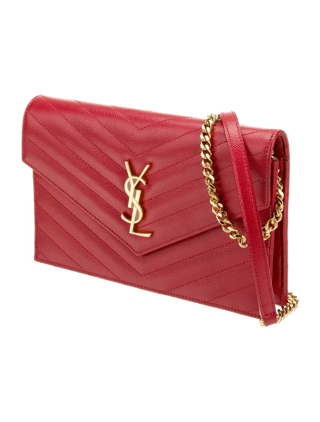 Cassandre Envelope Mini Matelasse Leather Shoulder Bag With Box Mirror Quality