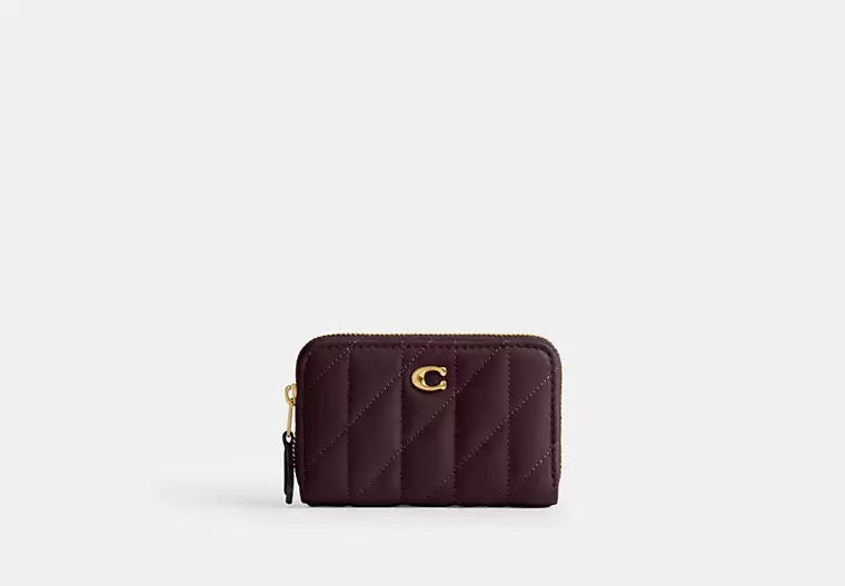 SMALL ZIP AROUND CARD CASE - Wallet