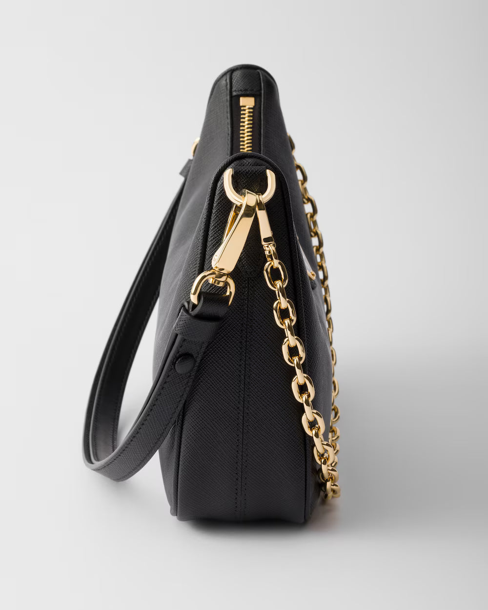 Re-Edition mini Saffiano leather bag
