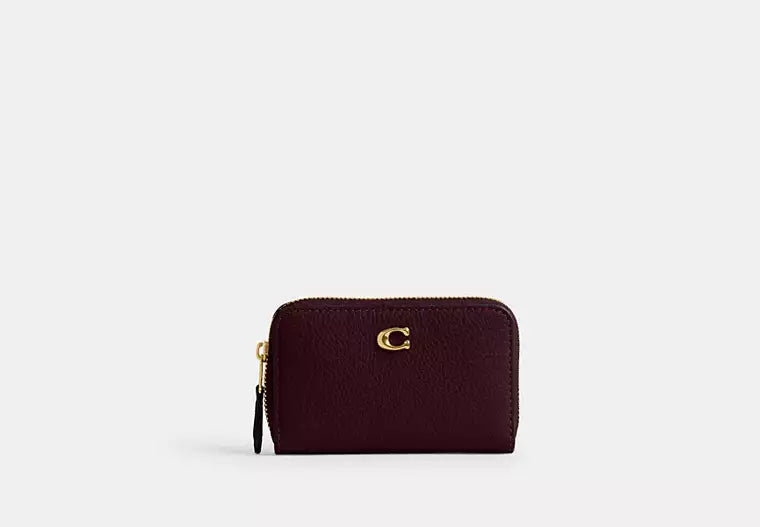 SMALL ZIP AROUND CARD CASE - Wallet