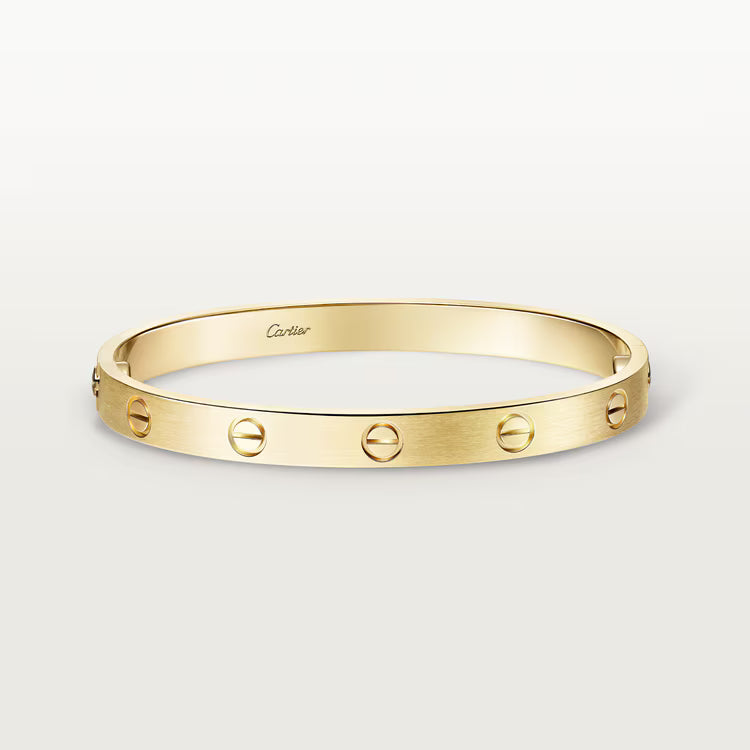 LOVE bracelet, classic model, brushed With Box