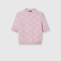 Gg Wool Bouclé Jacquard Top