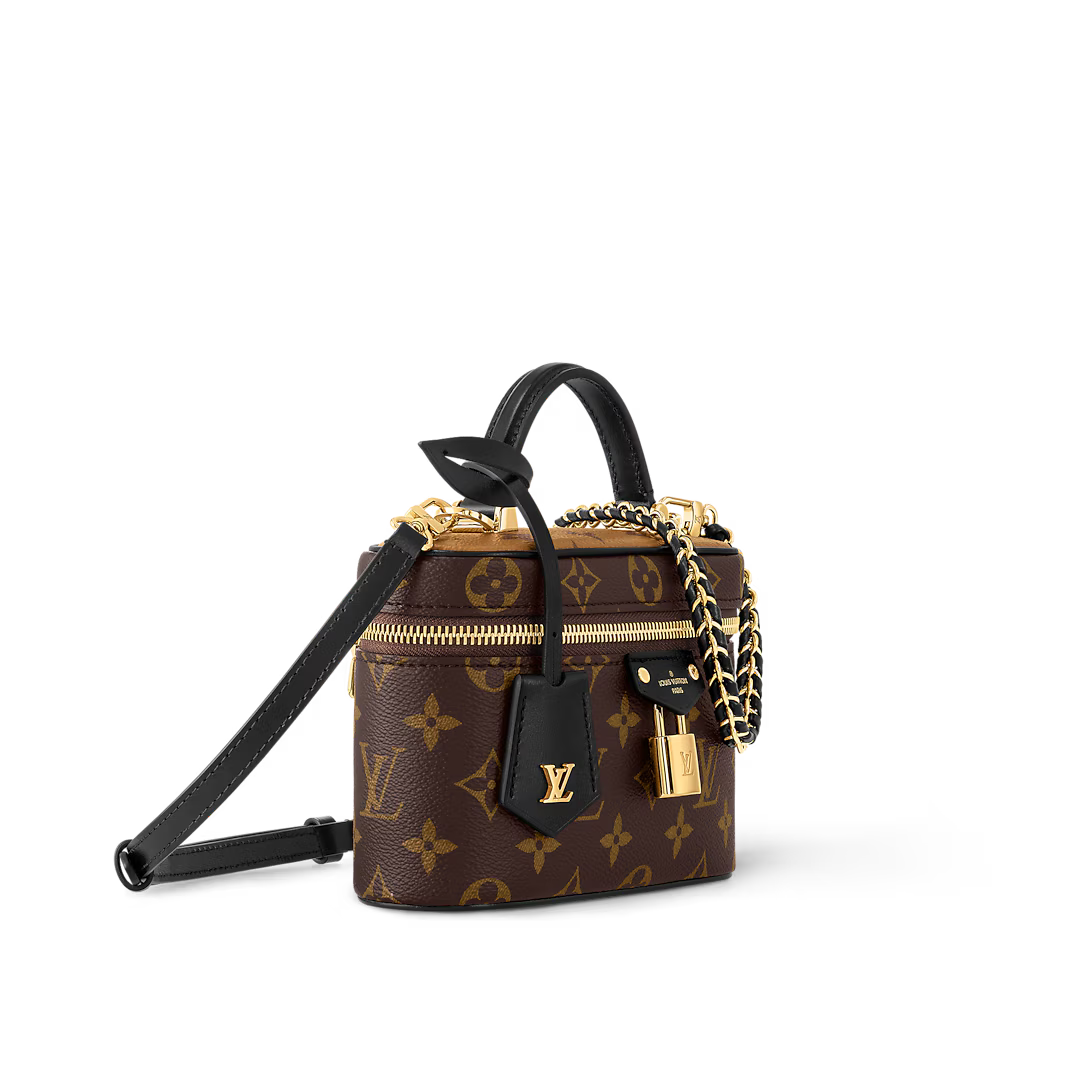 LV Vanity Chain Pouch With Box Mirror Quality