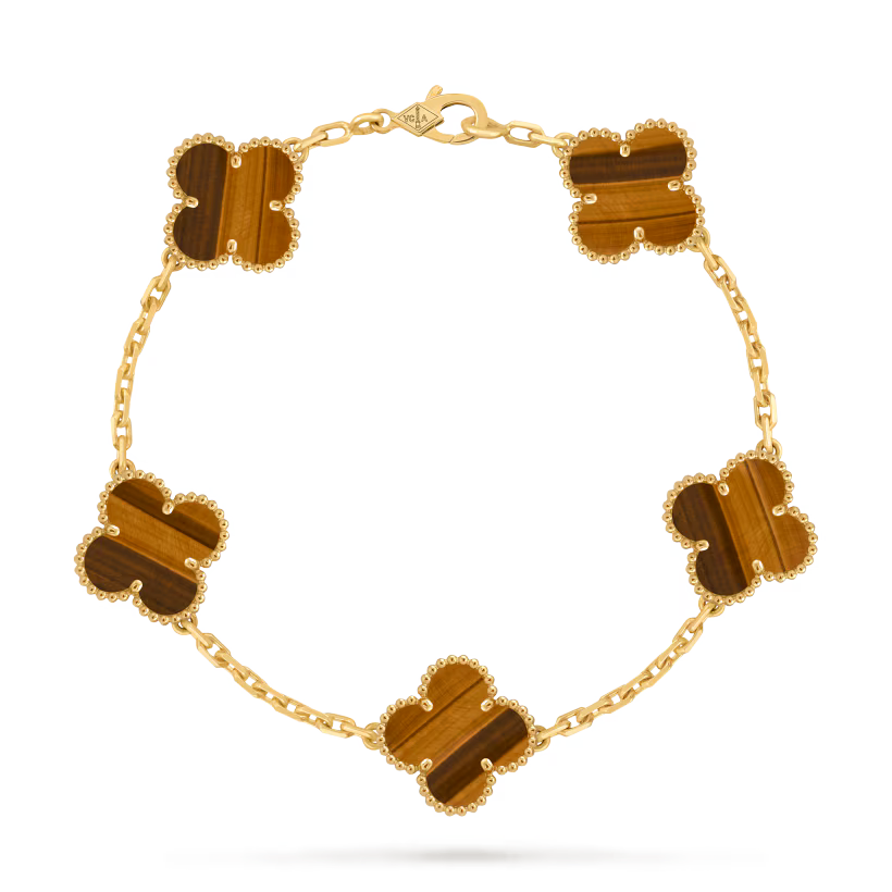 Vintage Alhambra bracelet, 5 motifs