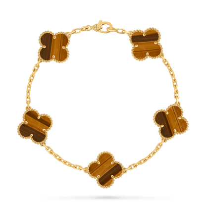 Vintage Alhambra bracelet, 5 motifs