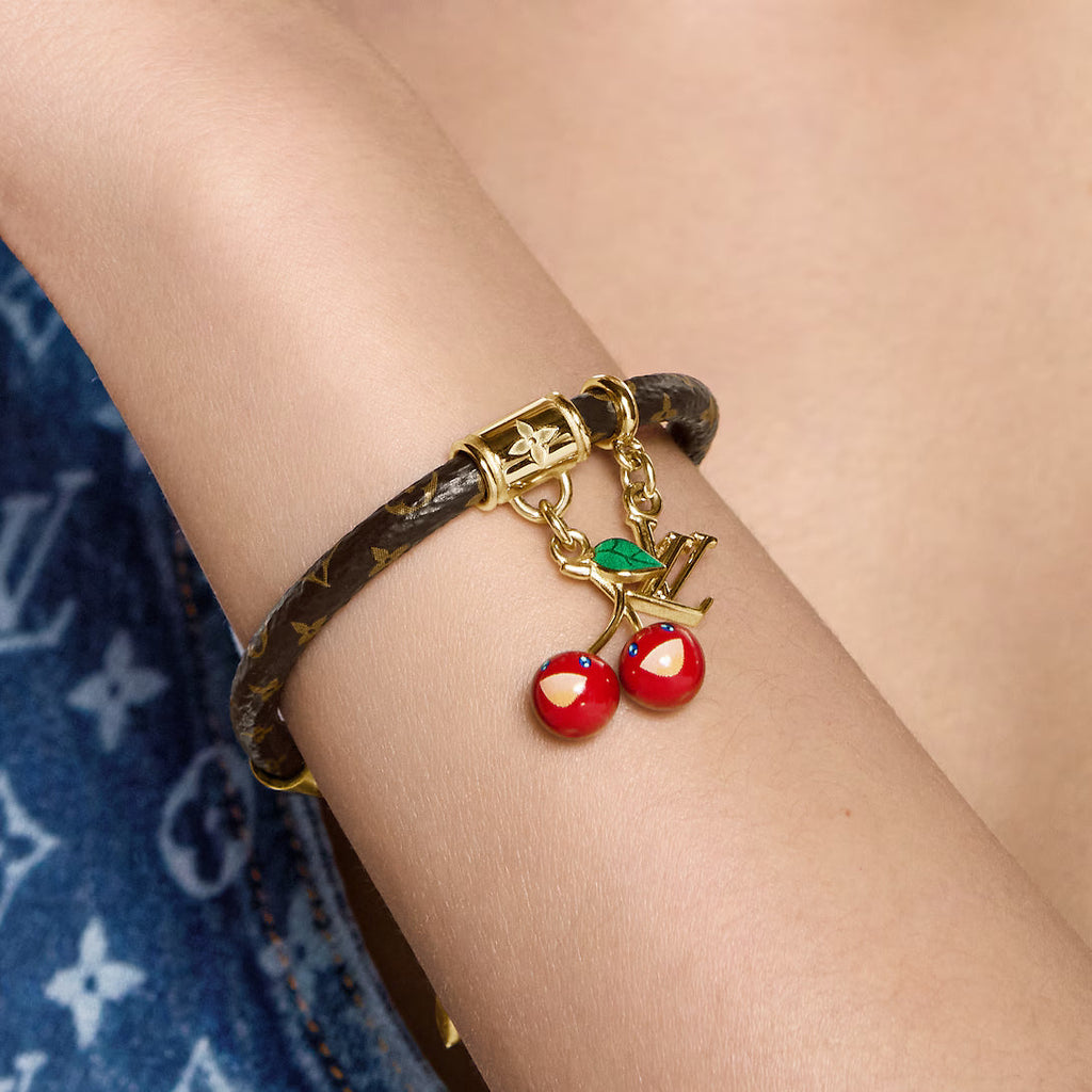 LV x TM Cerise Bracelet With Box