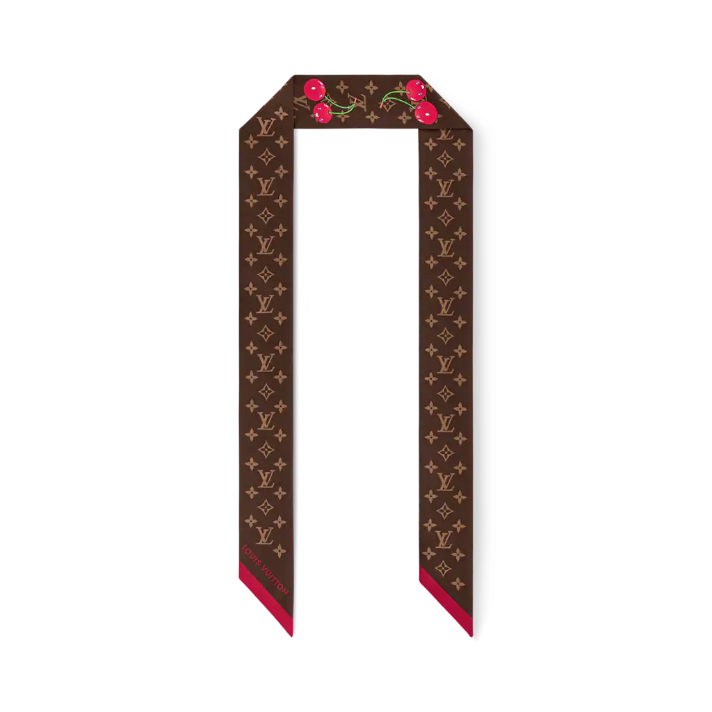 LV x TM Monogram Cerise Bandeau With Box