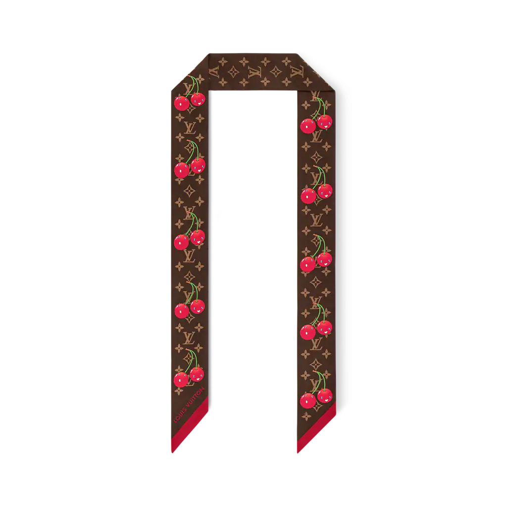 LV x TM Monogram Cerise Bandeau With Box