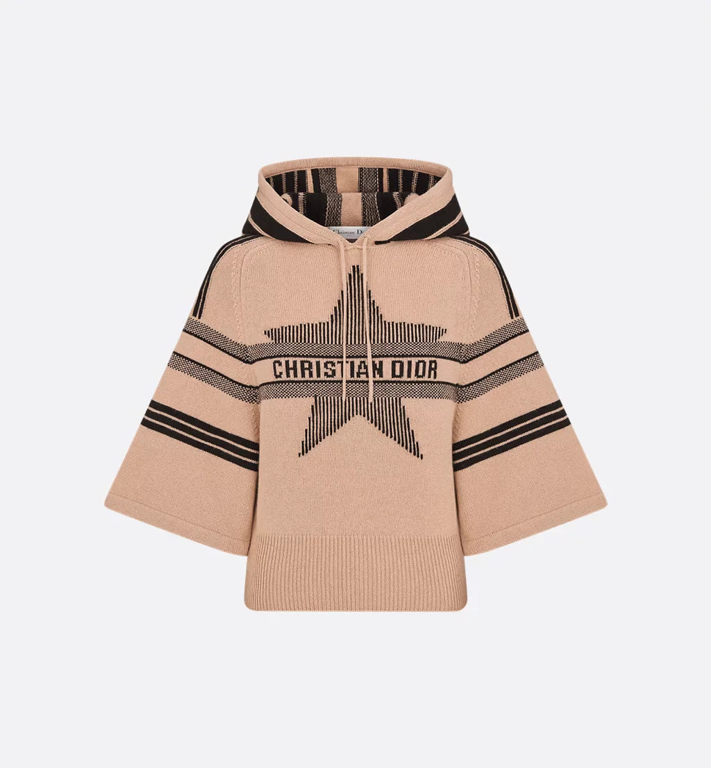 CDAlps Three-Quarter Sleeve Hooded Sweater