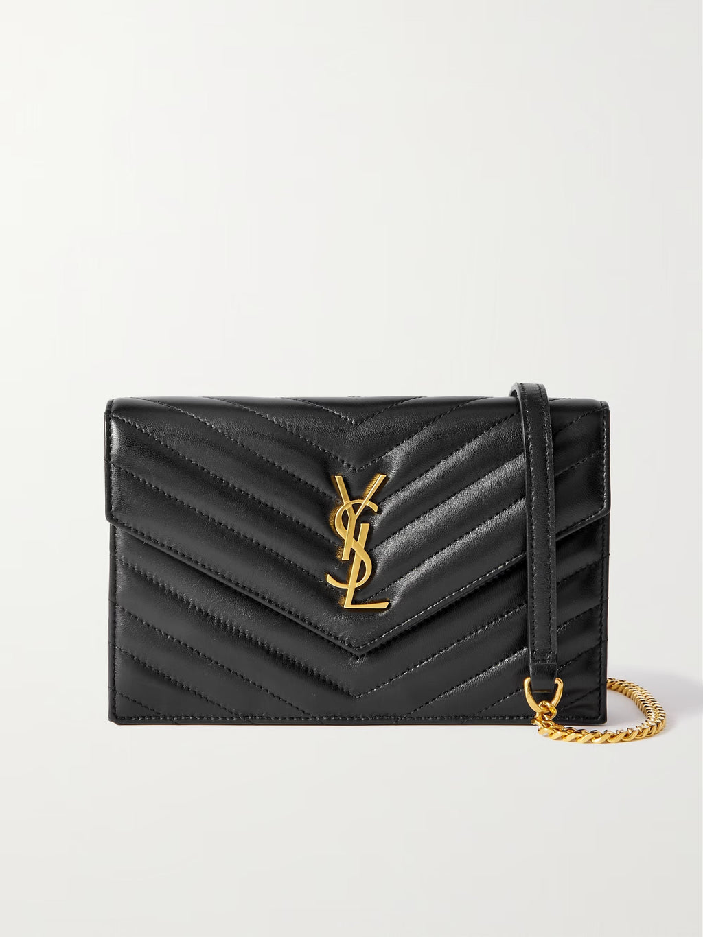 Cassandre Envelope Mini Matelasse Leather Shoulder Bag With Box Mirror Quality